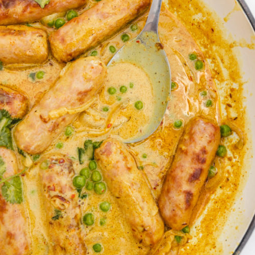 Milk and Curry Soup
