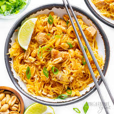 Spaghetti Squash Pad Thai