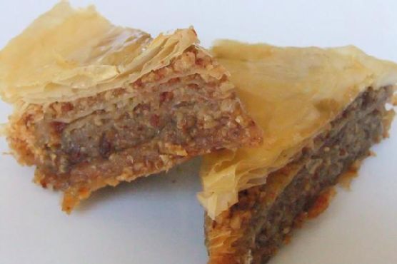 Honeyed Bacon" Baklava