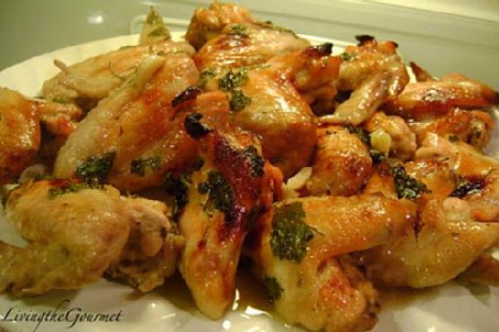 Baked Lemon~Lime Chicken Wings