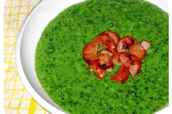 Minted Pea & Spinach Soup