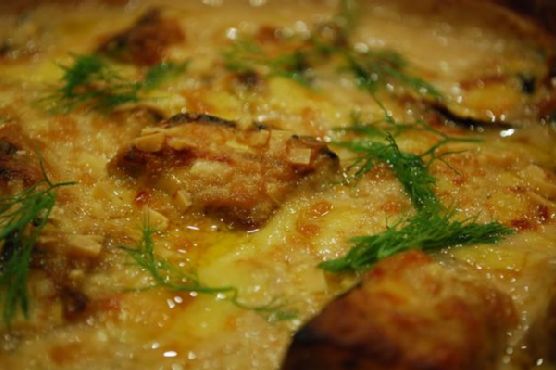 Miso Eggplant Gratin