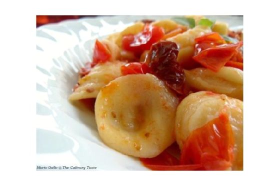 Orecchiette With Sun-Dried and Fresh Cherry Tomatoes