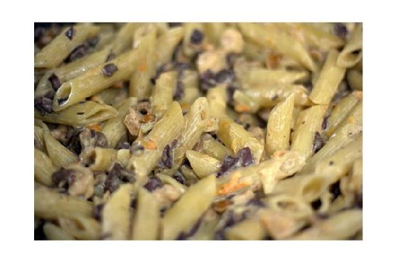 Pasta With Chicken and Mushrooms