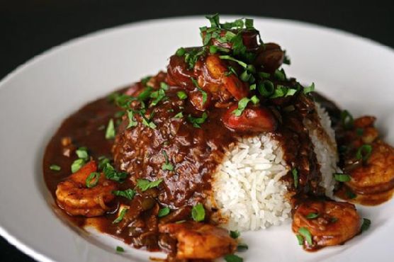 Shrimp & Sausage Étouffée