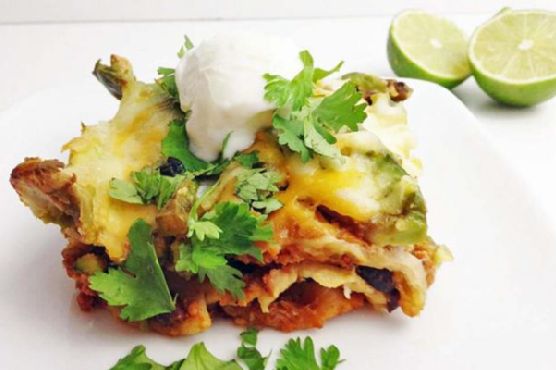 Turkey Enchilada Bake