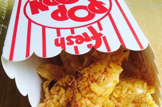Kettle Corn Crusted Chicken Tenders